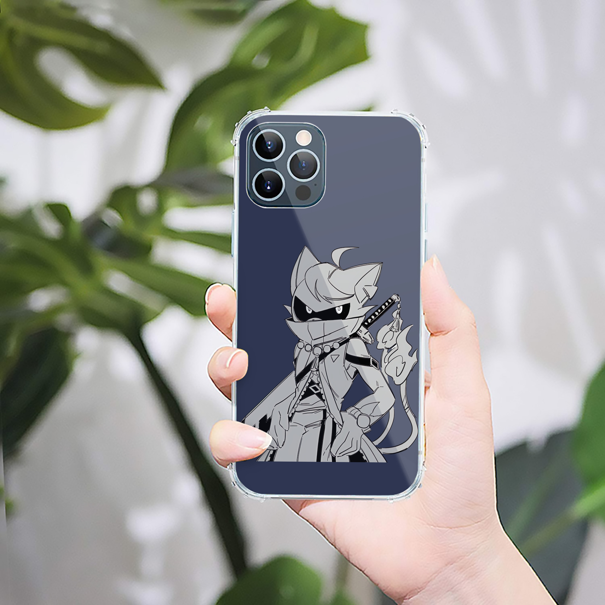 （画像用） 妖怪ウォッチ Yo-kai Watch 【iPhone 12シリーズ対応】透明スマホケース（クリアソフトケース）